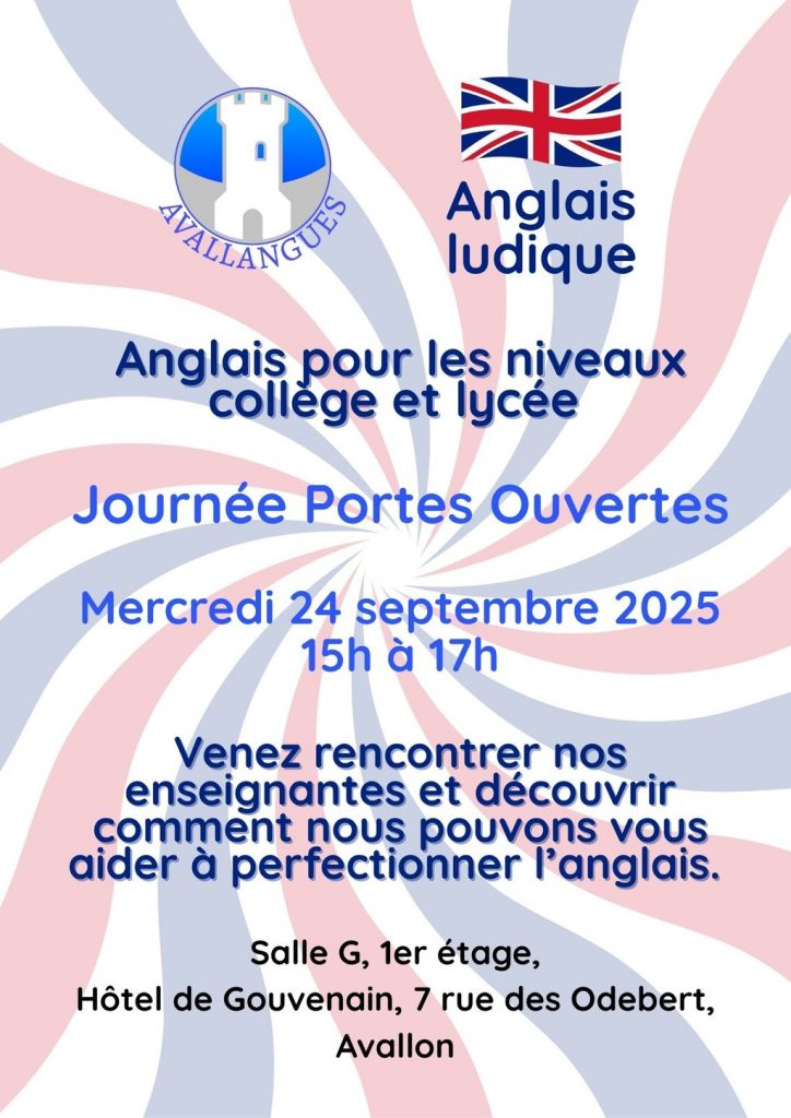 Journée découverte de l’anglais – niveau collège et lycée