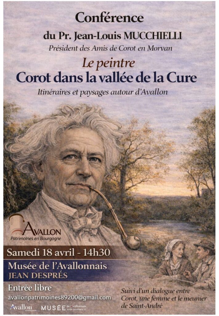 Conférence « Le peintre Corot dans la vallée de la Cure »