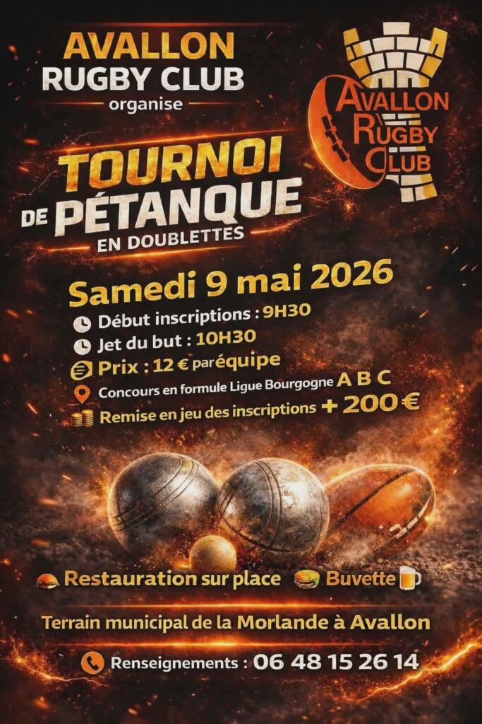 Tournoi de pétanque en doublettes